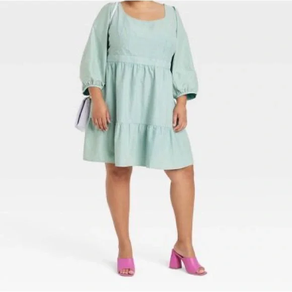 NEW PLUS SIZE Ava And Viv Dress - Picture 3 of 3